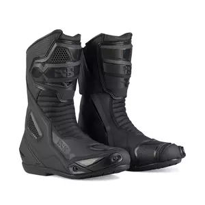IXS RS-100 botas de moto de cuero negro 42-2