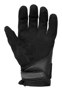 IXS Montevideo Air kožne i tekstilne motociklističke rukavice, crne S-2