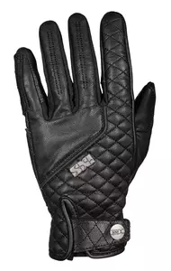 IXS Tapio 3.0 crne kožne motociklističke rukavice XS-1