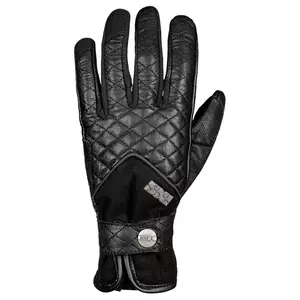IXS Roxana 2.0 Lady negro DS guantes de moto de cuero para mujer