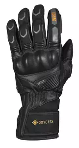 Rękawice motocyklowe skórzano-tekstylne IXS Viper-GTX 2.0 Gore-Tex czarne S-1