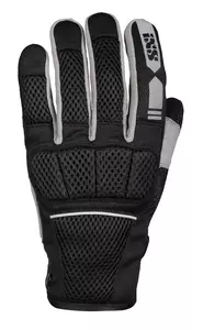 IXS Samur Air 1.0 guantes de moto textil negro-gris L-1