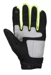 IXS Samur Air 1.0 guantes de moto textil negro-amarillo-plata 3XL-2