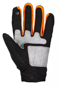 Rękawice motocyklowe tekstylne IXS Samur Air 1.0 czarno-pomarańczowo-szare L-2
