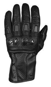 IXS Talura 3.0 crne XL kožne motociklističke rukavice