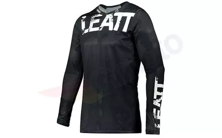 Leatt Motorrad Cross Enduro Sweatshirt 4.5 X-Flow Schwarz XL-1