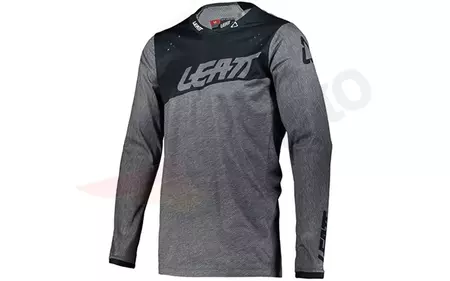 Leatt 4.5 Lite Cross Enduro Motorrad Sweatshirt schwarz grau XL - 5021020203