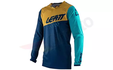 Leatt 4.5 Lite blau gold XL Motorrad Cross Enduro Sweatshirt - 5021020243