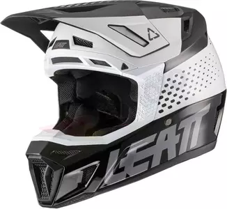 Casco da moto cross enduro Leatt 8.5 V21.1 + occhiali Velocity 5.5 L-2