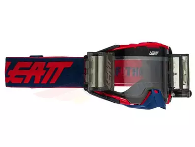 Gafas de moto Leatt Velocity 6.5 V22 Roll-Off azul marino cristal rojo 83 - 8021700460