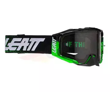 Leatt Velocity 6.5 V22 motocikla brilles melnas zaļas 58% ātrums-1
