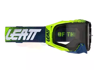 Leatt Velocity 6.5 Motorradbrille grün navy blau Glas 58%. - 8021700320