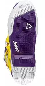 Leatt GPX 5.5 Flexlock cross enduro moto bottes violet/rose/jaune r.42-4