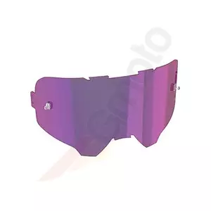 Nemlžící se dvojité sklo pro motocyklové brýle Leatt Iriz 30% fialové zrcátko-1