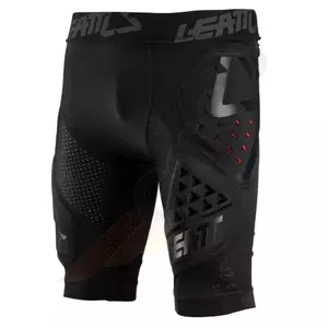 Pantaloni scurți de motocicletă cross enduro cu protecții Leatt Impact 3DF 3.0 Negru L - 5019000302