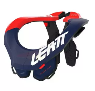 Leatt GPX 3.5 Protector de Cuello Estabilizador de Cuello Rojo Marino S/M-1