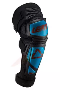 Leatt EXT knæ- og skinnebensbeskyttere knæpuder Sort/Blå L/XL - 5019210081
