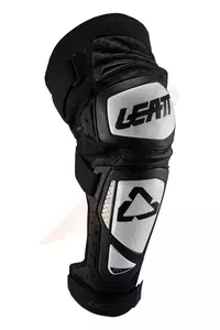 Leatt EXT Junior kniebeschermers wit/zwart - 5019400820