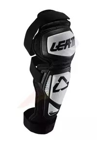 Leatt 3.0 EXT knæbeskyttere Sort/Hvid L/XL - 5019210151