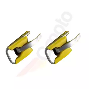 Hebilla de bota de moto Leatt GPX 5.5 Flexlock amarillo-1