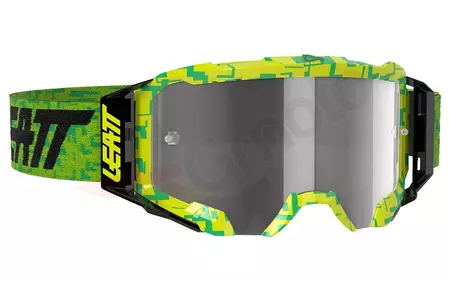 Leatt Velocity 5.5 V21 γυαλιά μοτοσικλέτας κίτρινο πράσινο φιμέ γυαλί - 8020001050