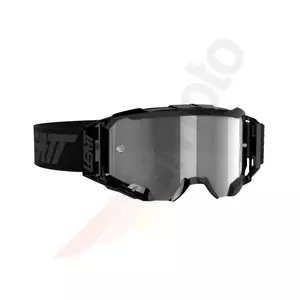 Ochelari de protecție pentru motociclete Leatt Velocity 5.5 V22 Iriz negru/gri gri oglindă gri 58%. - 8020001040