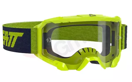 Leatt Velocity 4.5 V21 Fluo motorcykelbriller med klar linse - 8020001125