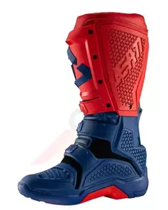 Leatt GPX 5.5 Flexlock Cross Enduro motociklističke čizme crvene/tamnarsko plave 42-3