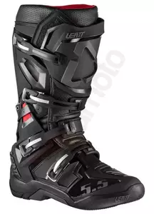 Leatt GPX 5.5 Flexlock cross enduro topánky na motorku Black 48-1