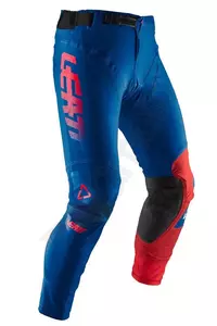 Leatt pantaloni de motocicletă cross enduro 5.5 I.K.S albastru marin/roșu L-1