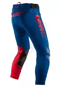 Leatt pantaloni de motocicletă cross enduro 5.5 I.K.S albastru marin/roșu L-2
