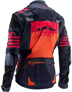 Leatt motorkerékpár cross enduro kabát GPX 5.5 tengerészkék/narancssárga XXL-2