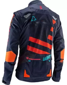Leatt motocicletă cross enduro jachetă GPX 4.5 X-Flow albastru marin / portocaliu XL-2