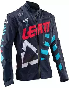Leatt giacca moto cross enduro GPX 4.5 X-Flow blu navy/blu XL - 5019002153