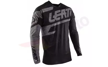 Leatt Motorrad Cross Enduro Sweatshirt 4.5 schwarz grau S - 5020001250