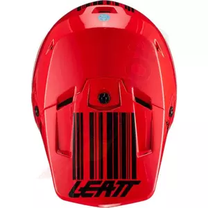 "Leatt" motociklininko šalmas GPX 3.5 V20.1 raudonas L-3