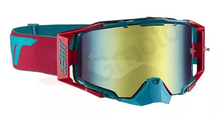 Leatt Velocity 6.5 V21 motociklininko akiniai Iriz raudonai mėlynas stiklas 22% - 8019100012