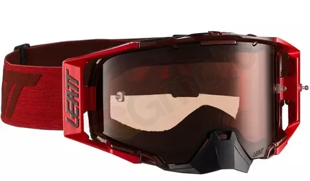 Leatt Velocity 6.5 V21 γυαλιά μοτοσικλέτας κόκκινο γυαλί 32%-1