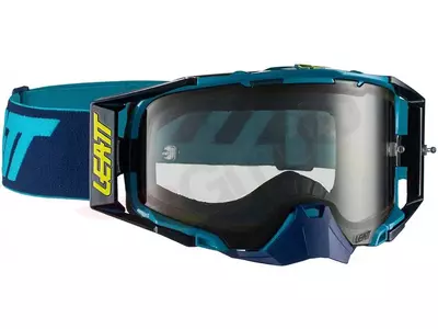 Leatt Velocity 6.5 V21 motorcykelbriller marineblå glas 58%.-1