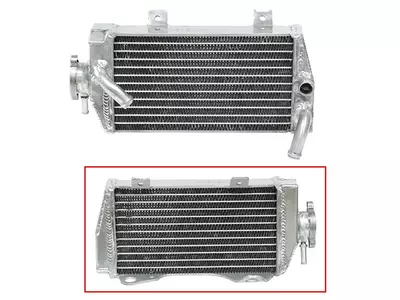 Psychic Honda CRF 250R 16-17 zesílený kapalinový chladič se zvýšenou kapacitou vpravo s uzávěrem - XD-10049R