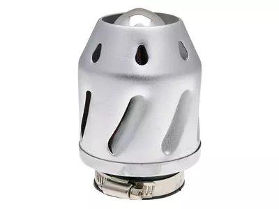 Luftfilter Grenade Silber gerade 35/48mm 101 Octane - IP32236