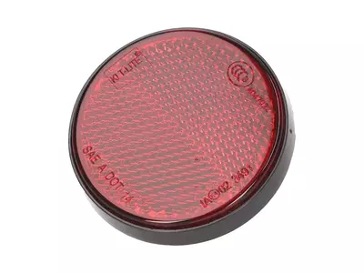 Schroefreflector rond rood 55mm 101 Octane - 37427