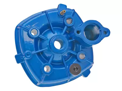 Głowica cylindra 50cc niebieska Piaggio LC 4 kątna 101 Octane - IP39271
