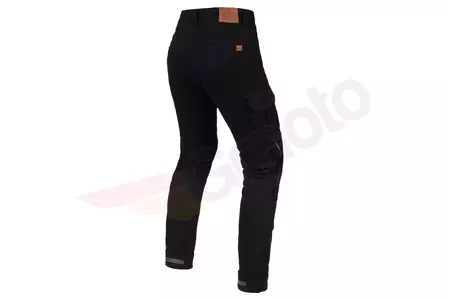 Broger Alaska črne jeans hlače za motoriste W28L34-2