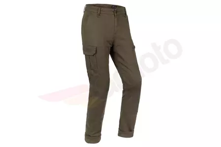 Spodnie motocyklowe jeans Broger Alaska olive green W28L34-2