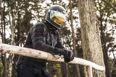 Broger Alaska motorcykeltrøje sort-grå XS-7
