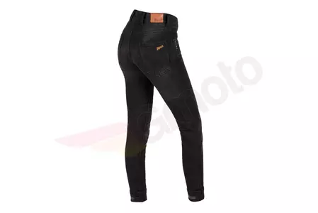 Broger Florida Lady washed black W26L30 дамски дънки панталони за мотоциклетизъм-2