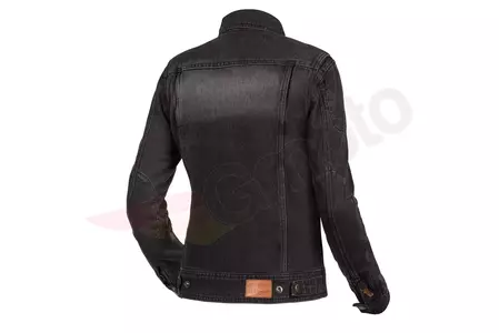 Broger Florida Lady oprana črna DXL ženska motoristična jakna iz džinsa-2