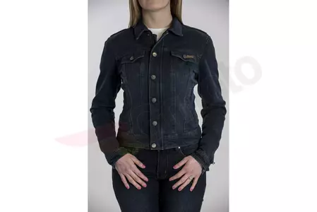 Broger Florida Lady oprana modra motoristična jeans jakna DS-3