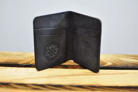 Broger Alaska Vintage zwarte portemonnee-2